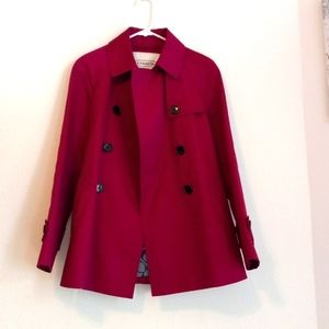 Pink coach peacoat!